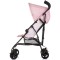 Cărucior sport Chipolino Point pink marshmallow, pliabil tip umbrelă, spătar reglabil, 6–36 luni