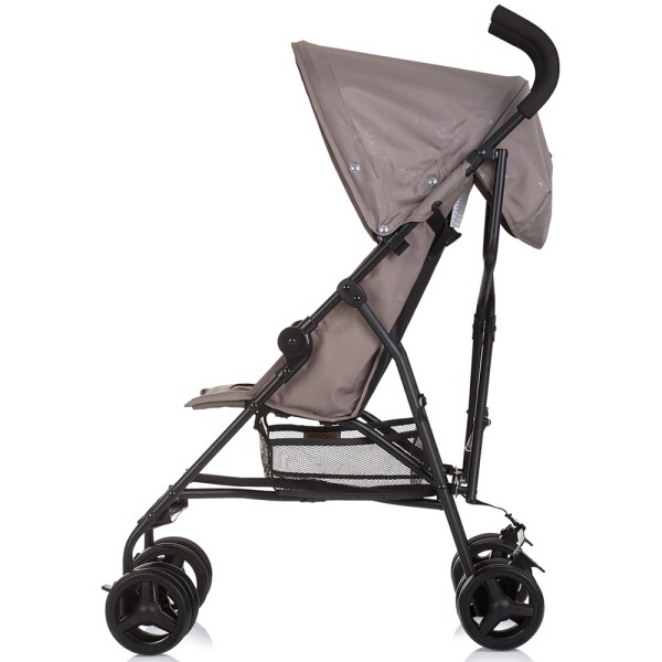 Cărucior sport Chipolino Point tiramisu, pliabil tip umbrelă, spătar reglabil, 6–36 luni