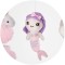 Carusel muzical pentru patut cu proiector Chipolino Mermaid