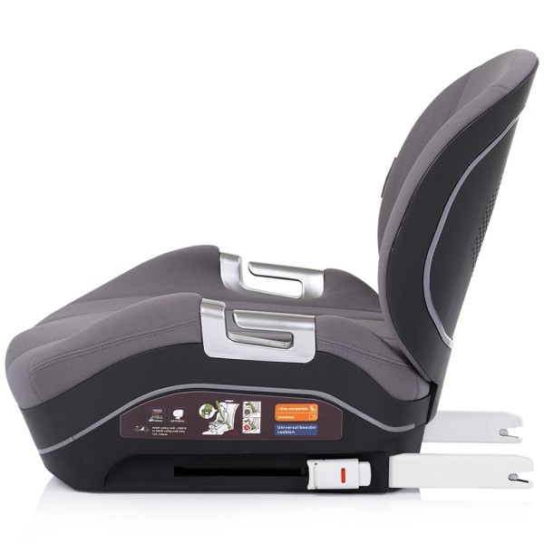 Inaltator auto Chipolino Genesis I-Size 125-150 cm cu sistem Isofix charcoal