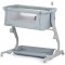 Patut co-sleeper Chipolino Eleganza cu laterala culisanta basil