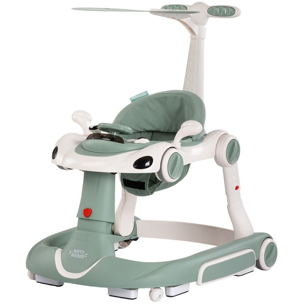 Premergător Chipolino Happy Walker 5 în 1 basil cu balansoar, centru activități și maner parental 