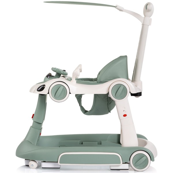Premergător Chipolino Happy Walker 5 în 1 basil cu balansoar, centru activități și maner parental