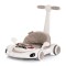 Premergător Chipolino Happy Walker 5 în 1 beige cu balansoar, centru activități și maner parental