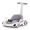 Premergător Chipolino Happy Walker 5 în 1 grey cu balansoar, centru activități și maner parental