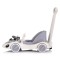 Premergător Chipolino Happy Walker 5 în 1 grey cu balansoar, centru activități și maner parental