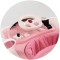 Premergător Chipolino Happy Walker 5 în 1 pink cu balansoar, centru activități și maner parental
