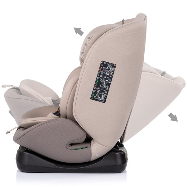 Scaun auto Chipolino Mondial I-Size 40-150 cm latte