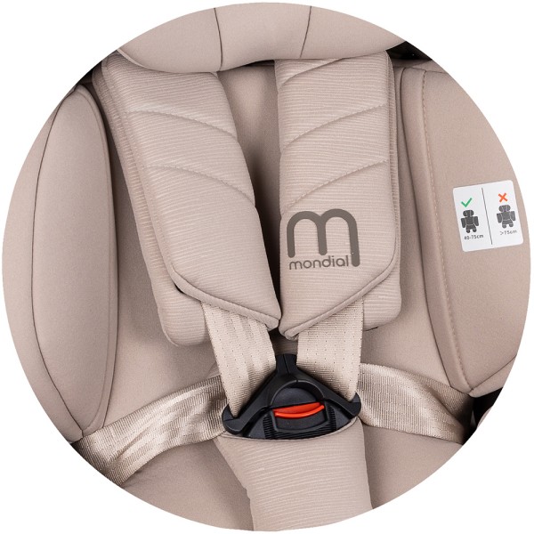 Scaun auto Chipolino Mondial I-Size 40-150 cm latte