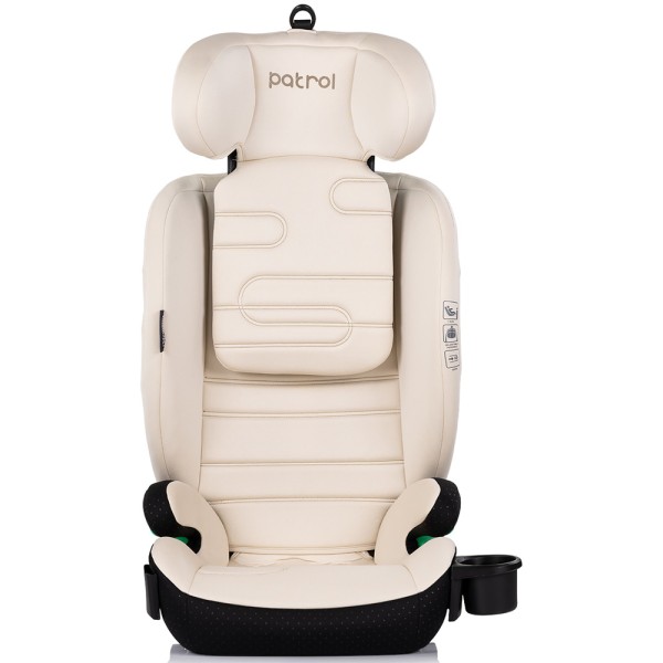 Scaun auto Chipolino Patrol I-Size 100-150 cm cu sistem Isofix cashmere