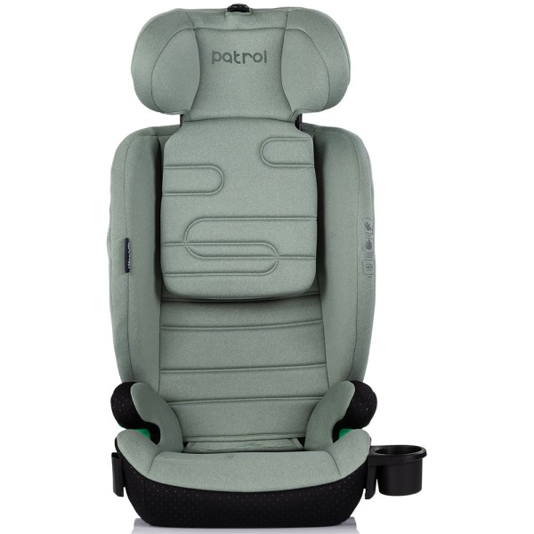 Scaun auto Chipolino Patrol I-Size 100-150 cm cu sistem Isofix matcha
