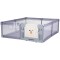 Tarc de joaca Chipolino Amico 200x180 cm cu usa grey
