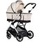 Cărucior 3 in 1 Chipolino Aurora, 0-4 ani, 22 kg, landou, parte sport reversibila, scaun auto i Size, pliabil culoare cashmere