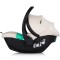 Cărucior 3 in 1 Chipolino Aurora, 0-4 ani, 22 kg, landou, parte sport reversibila, scaun auto i Size, pliabil culoare cashmere