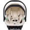 Cărucior 3 in 1 Chipolino Aurora, 0-4 ani, 22 kg, landou, parte sport reversibila, scaun auto i Size, pliabil culoare cashmere