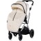 Cărucior 3 in 1 Chipolino Aurora, 0-4 ani, 22 kg, landou, parte sport reversibila, scaun auto i Size, pliabil culoare cashmere