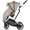 Cărucior 3 in 1 Chipolino Aurora, 0-4 ani, 22 kg, landou, parte sport reversibila, scaun auto i Size, pliabil culoare latte