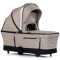 Cărucior 3 in 1 Chipolino Aurora, 0-4 ani, 22 kg, landou, parte sport reversibila, scaun auto i Size, pliabil culoare latte