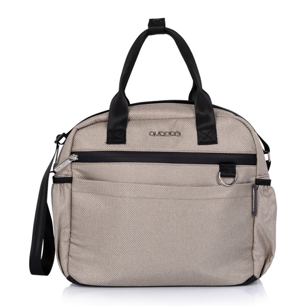 Cărucior 3 in 1 Chipolino Aurora, 0-4 ani, 22 kg, landou, parte sport reversibila, scaun auto i Size, pliabil culoare latte