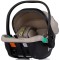 Cărucior 3 in 1 Chipolino Aurora, 0-4 ani, 22 kg, landou, parte sport reversibila, scaun auto i Size, pliabil culoare latte