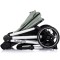 Cărucior 3 in 1 Chipolino Aurora, 0-4 ani, 22 kg, landou, parte sport reversibila, scaun auto i Size, pliabil culoare matcha