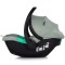 Cărucior 3 in 1 Chipolino Aurora, 0-4 ani, 22 kg, landou, parte sport reversibila, scaun auto i Size, pliabil culoare matcha