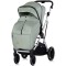 Cărucior 3 in 1 Chipolino Aurora, 0-4 ani, 22 kg, landou, parte sport reversibila, scaun auto i Size, pliabil culoare matcha