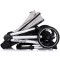 Cărucior 3 in 1 Chipolino Aurora, 0-4 ani, 22 kg, landou, parte sport reversibila, scaun auto i Size, pliabil culoare platinum