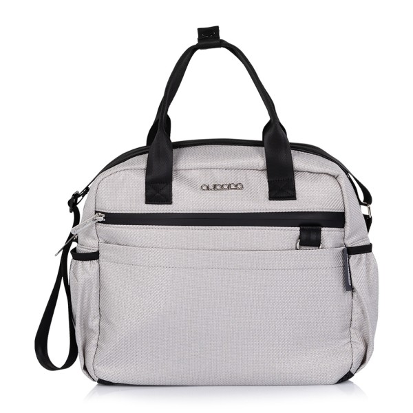 Cărucior 3 in 1 Chipolino Aurora, 0-4 ani, 22 kg, landou, parte sport reversibila, scaun auto i Size, pliabil culoare platinum