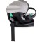 Cărucior 3 in 1 Chipolino Aurora, 0-4 ani, 22 kg, landou, parte sport reversibila, scaun auto i Size, pliabil culoare platinum