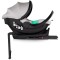 Cărucior 3 in 1 Chipolino Aurora, 0-4 ani, 22 kg, landou, parte sport reversibila, scaun auto i Size, pliabil culoare platinum