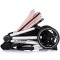 Cărucior 3 in 1 Chipolino Aurora, 0-4 ani, 22 kg, landou, parte sport reversibila, scaun auto i Size, pliabil culoare powder pink