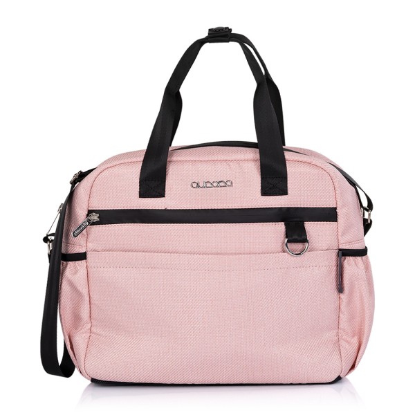 Cărucior 3 in 1 Chipolino Aurora, 0-4 ani, 22 kg, landou, parte sport reversibila, scaun auto i Size, pliabil culoare powder pink