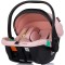 Cărucior 3 in 1 Chipolino Aurora, 0-4 ani, 22 kg, landou, parte sport reversibila, scaun auto i Size, pliabil culoare powder pink