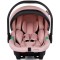 Cărucior 3 in 1 Chipolino Aurora, 0-4 ani, 22 kg, landou, parte sport reversibila, scaun auto i Size, pliabil culoare powder pink