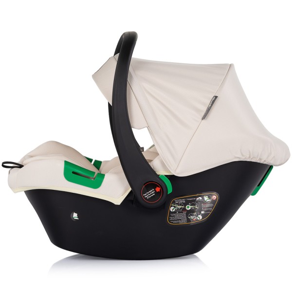 Carucior Chipolino Euphoria 3 in 1 cashmere