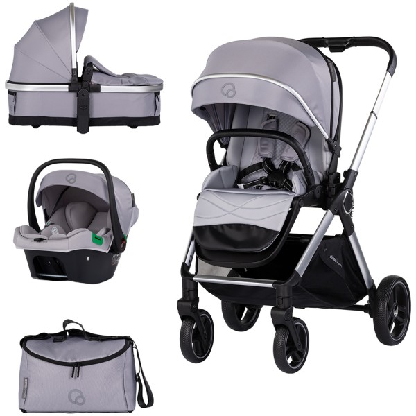 Carucior Chipolino Euphoria 3 in 1 platinum