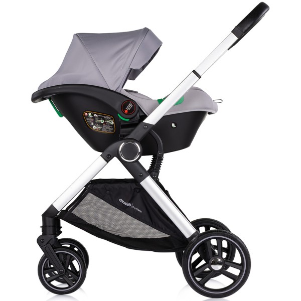 Carucior Chipolino Euphoria 3 in 1 platinum