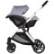 Carucior Chipolino Euphoria 3 in 1 platinum