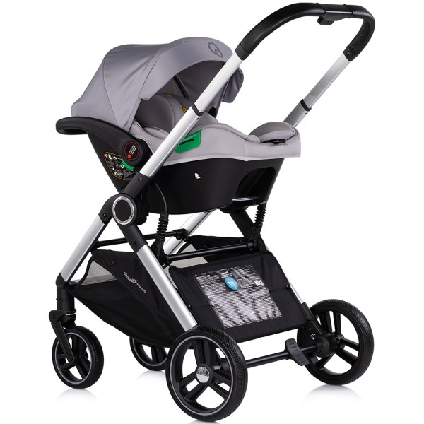 Carucior Chipolino Euphoria 3 in 1 platinum