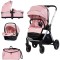 Carucior Chipolino Euphoria 3 in 1 powder pink