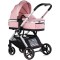 Carucior Chipolino Euphoria 3 in 1 powder pink