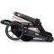 Cărucior 2 in 1 Chipolino Pearl, 0-4 ani, 22 kg, landou transformabil, parte sport reversibila, pliabil, culoare cashmere