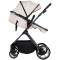 Cărucior 2 in 1 Chipolino Pearl, 0-4 ani, 22 kg, landou transformabil, parte sport reversibila, pliabil, culoare cashmere