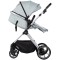 Cărucior 2 in 1 Chipolino Pearl, 0-4 ani, 22 kg, landou transformabil, parte sport reversibila, pliabil, culoare matcha