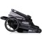Cărucior 2 in 1 Chipolino Pearl, 0-4 ani, 22 kg, landou transformabil, parte sport reversibila, pliabil, culoare platinum