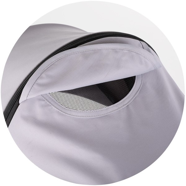 Cărucior 2 in 1 Chipolino Pearl, 0-4 ani, 22 kg, landou transformabil, parte sport reversibila, pliabil, culoare platinum