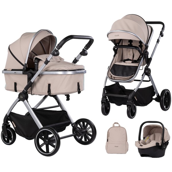 Carucior Chipolino Pearl 3 in 1 latte