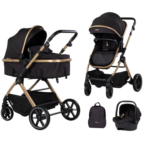 Carucior Chipolino Pearl 3 in 1 noir