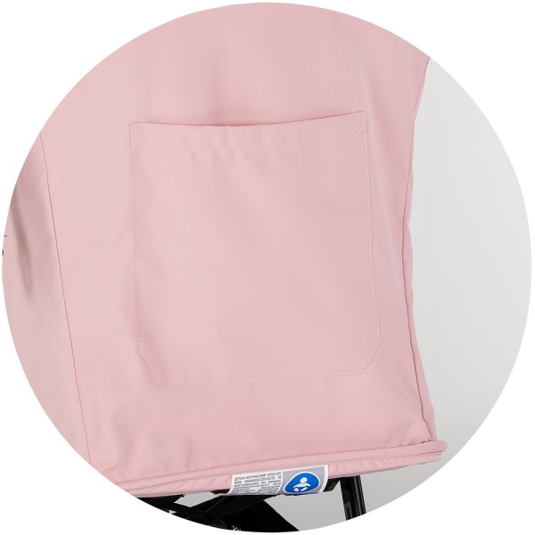 Carucior sport Chipolino Blossom powder pink